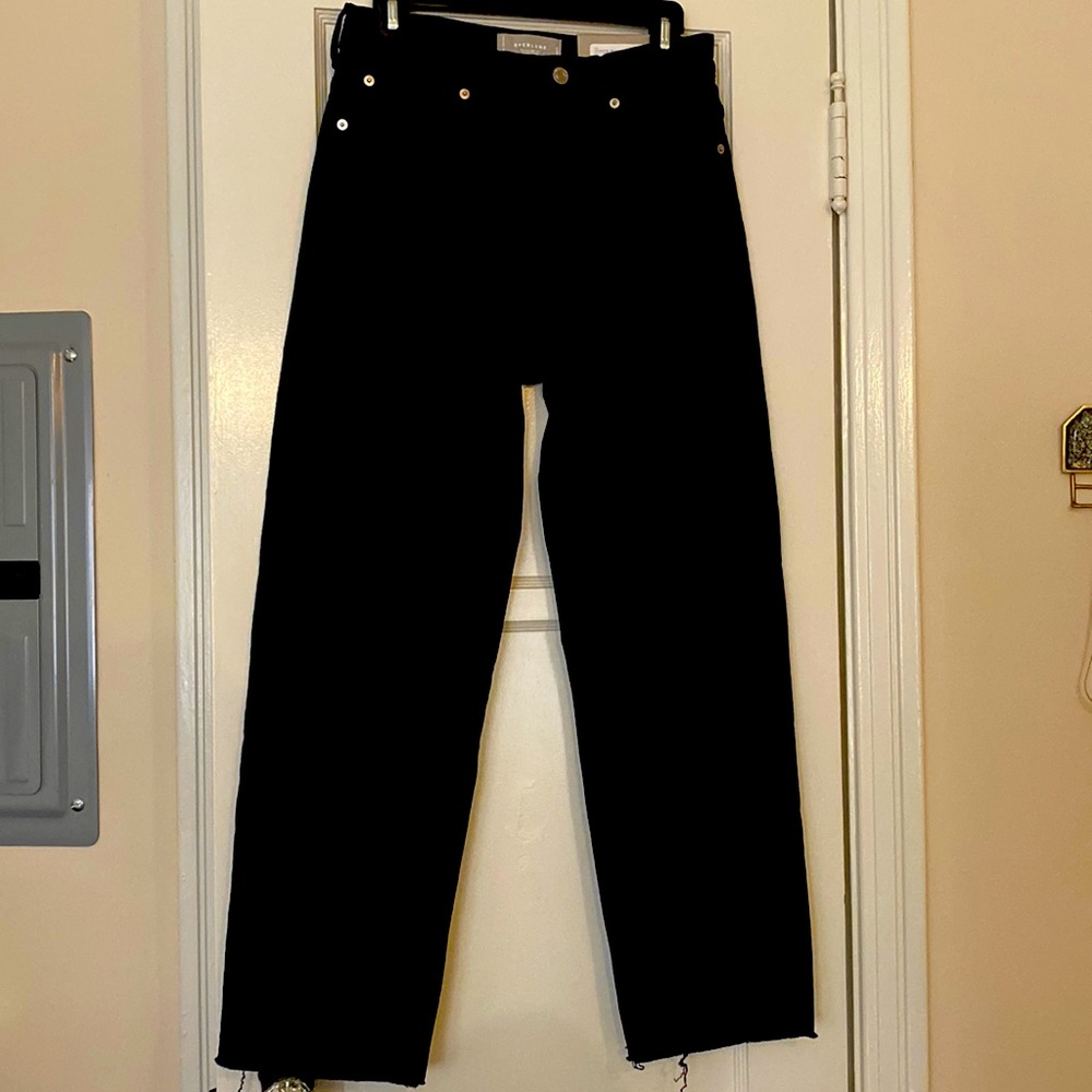 EVERLANE size 26 Way High jean in black. NWT!
